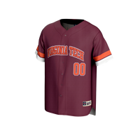Virginia Tech Hokies GameDay Greats NIL Pick-A-Player Lightweight Baseball Jersey - Maroon