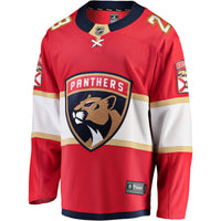 Florida Panthers Carter Verhaeghe Fanatics Red Home Breakaway Jersey