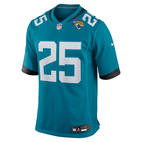 Jacksonville Jaguars Rayuan Lane III Nike Teal Team Game Jersey