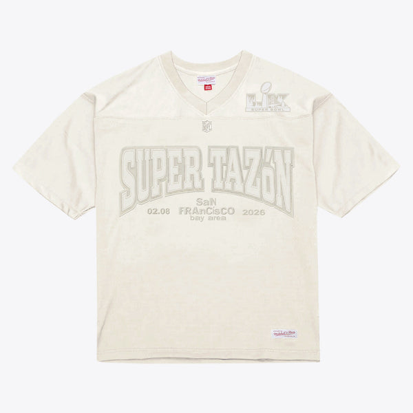Bad Bunny x Super Tazón Cream Bad Bunny Legacy Jersey