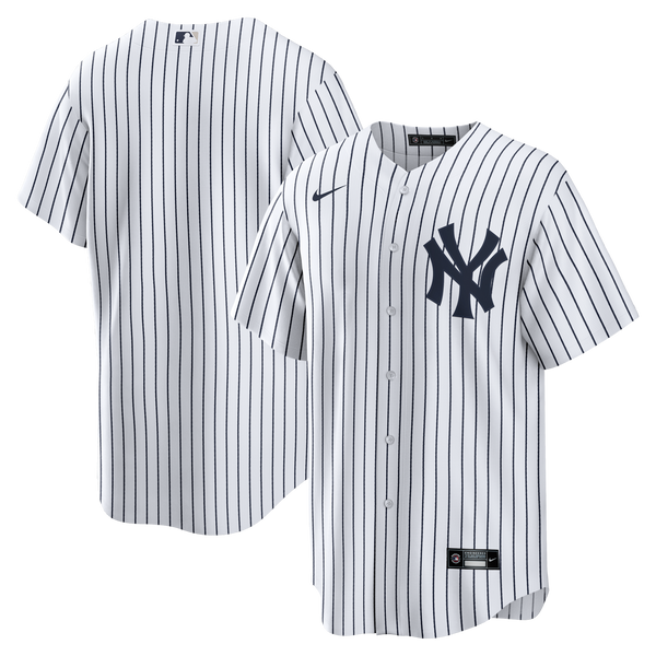 New York Yankees Nike White Home Big & Tall Replica Jersey