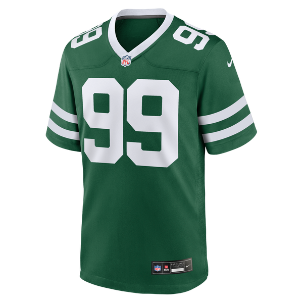 New York Jets T'Vondre Sweat Nike Legacy Green Team Game Jersey